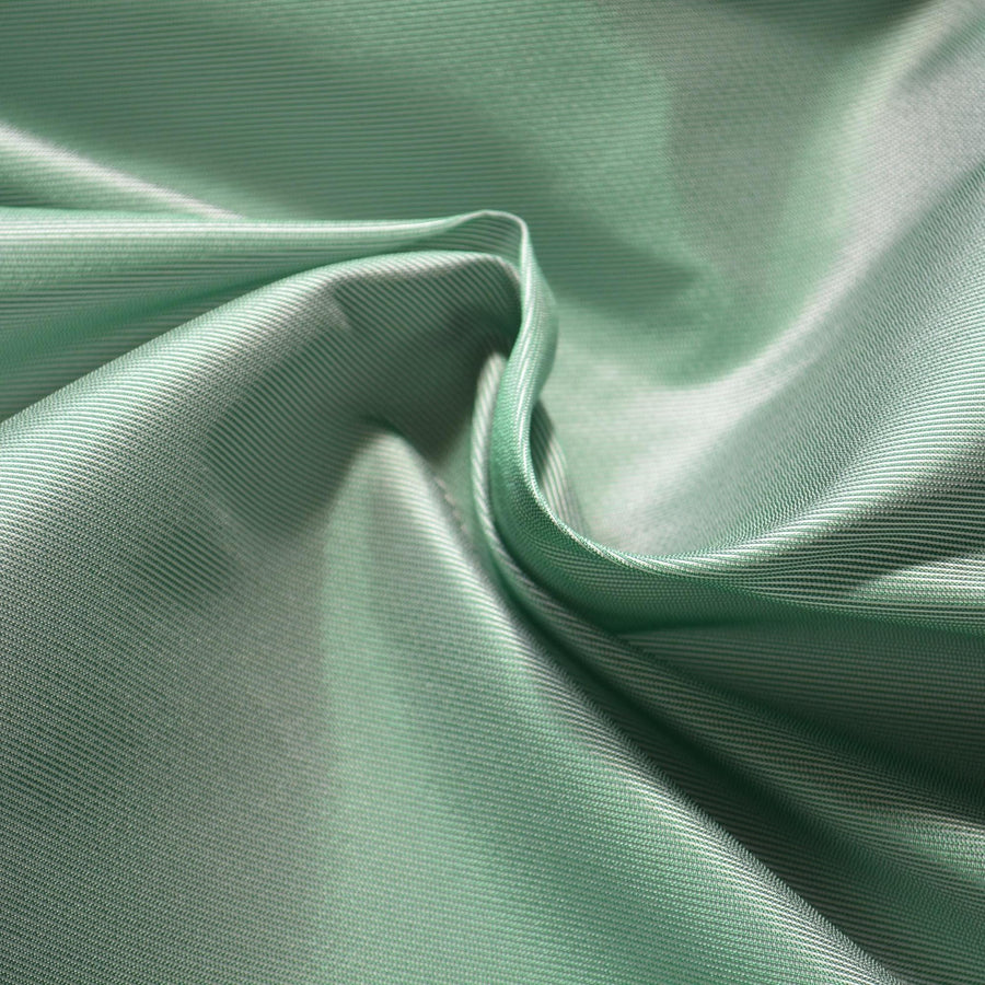 Heavyweight Silk Faille Fabric | Light Green | 100% Silk Faille | By the Yard