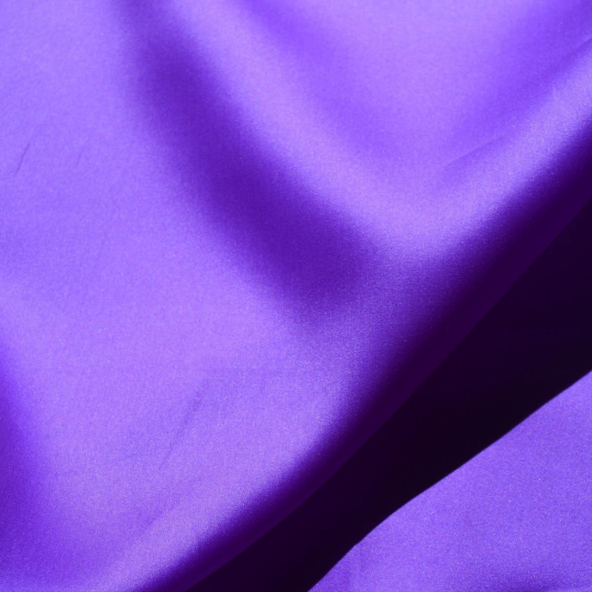 Purple 100% Silk Organza Fabric | Designer Deadstock Yardage |By the Yard