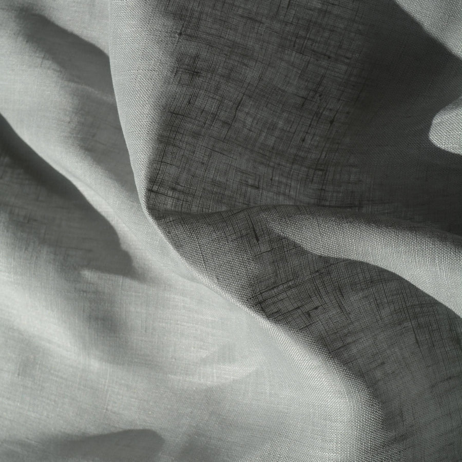 100% Linen Fabric Light gray 53" Wide Dressmaking Tailoring | By the Yard