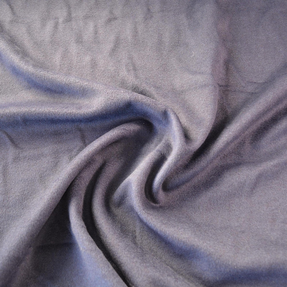 European Pure Wool | Brushed Wool | Navy |By the Yard
