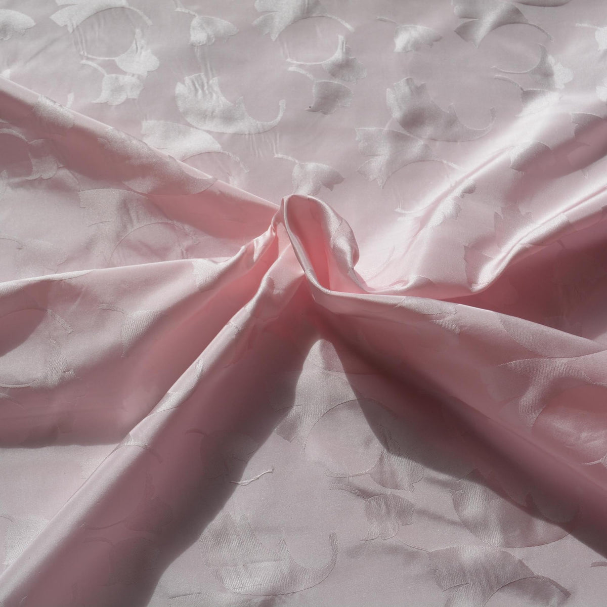 Silk Taffeta Fabric Light pink 36" Wide Luxury Fabric | By the Yard