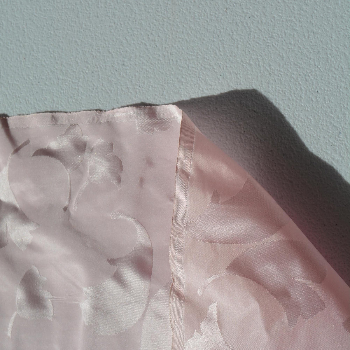 Silk Taffeta Fabric Light pink 36" Wide Luxury Fabric | By the Yard