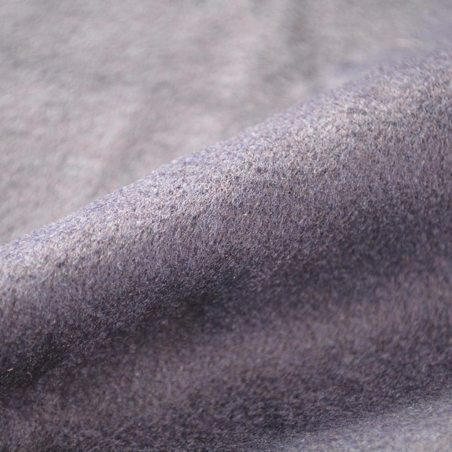 European Pure Wool | Brushed Wool | Navy |By the Yard