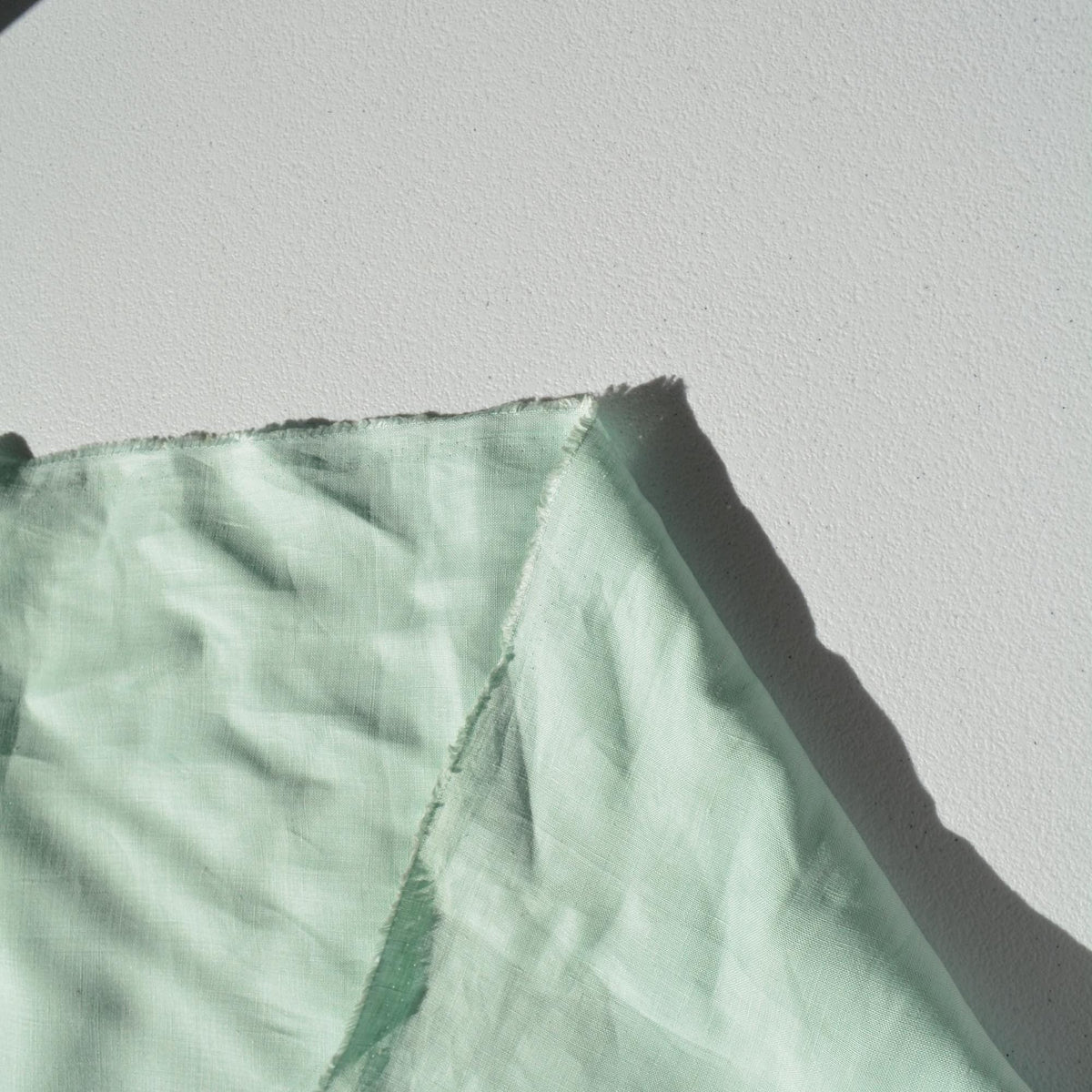 100% Linen Fabric Light aqua 62" Wide Dressmaking Tailoring | By the Yard