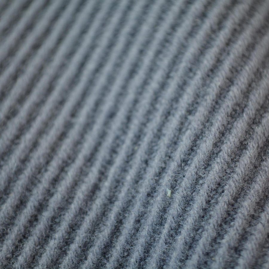 Wool Gabardine Fabric | Heavyweight Double-Faced Wool Twill | Gray Upholstery Home Decor |By the Yard