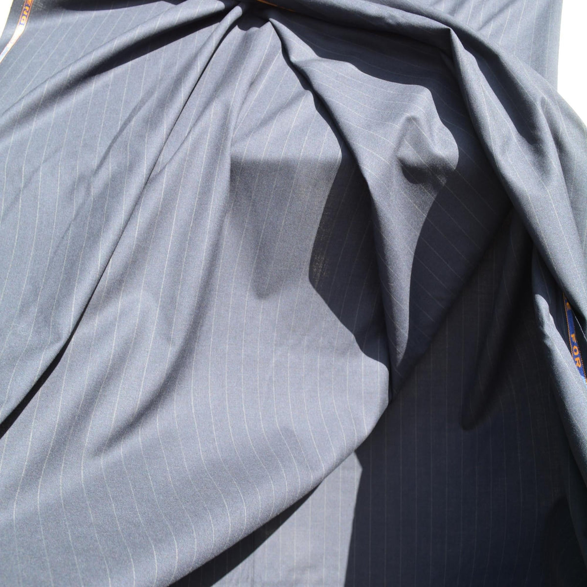 British Tasmanian Super 100s Wool Suiting Fabric | Made for Queensway England | Designer Deadstock | By the Yard