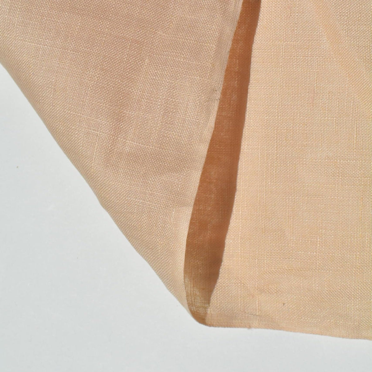Light Peach Linen Fabric | 100% Midweight Linen Solid Weave 59" Wide | Linen Yardage for Clothing, Summer Dresses, Home 