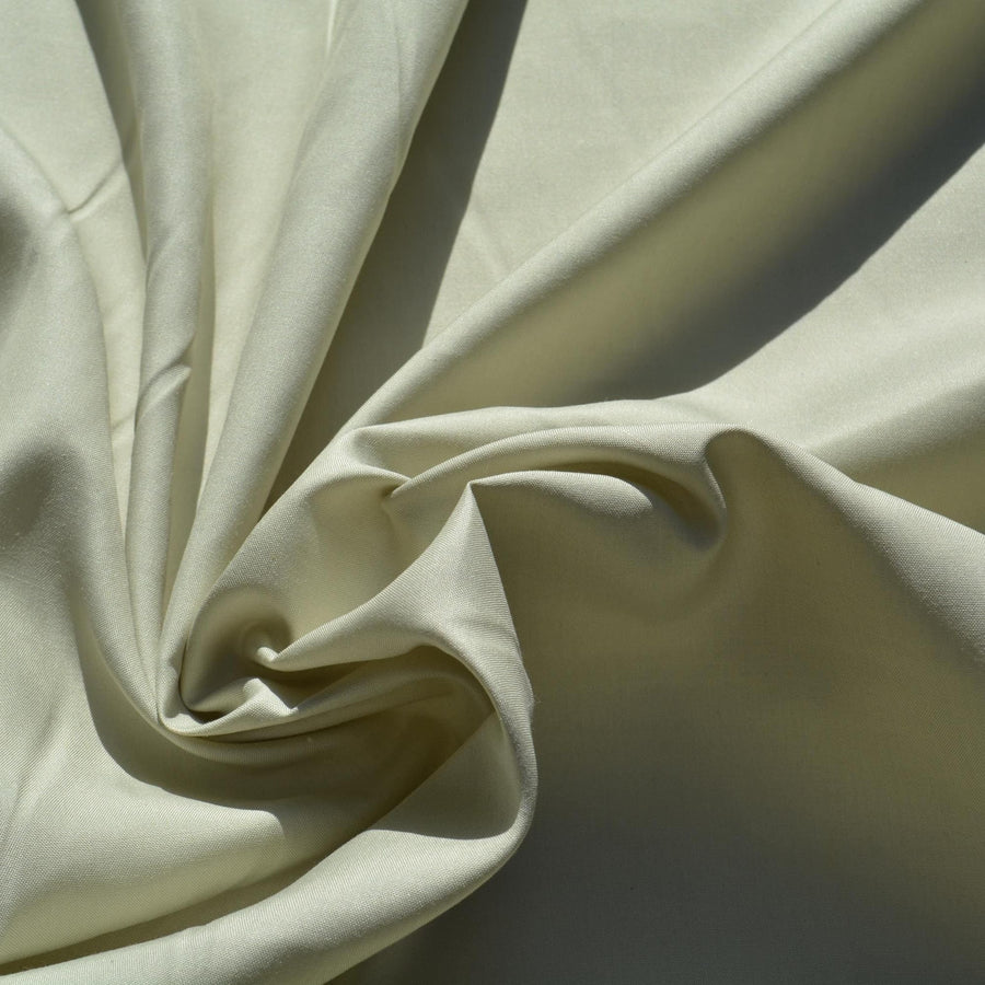 Summer Silk Broadcloth Fabric | Light Green Pure Silk, Lightweight | Sewing Fabric, Dressmaking & Couture | By the Yard