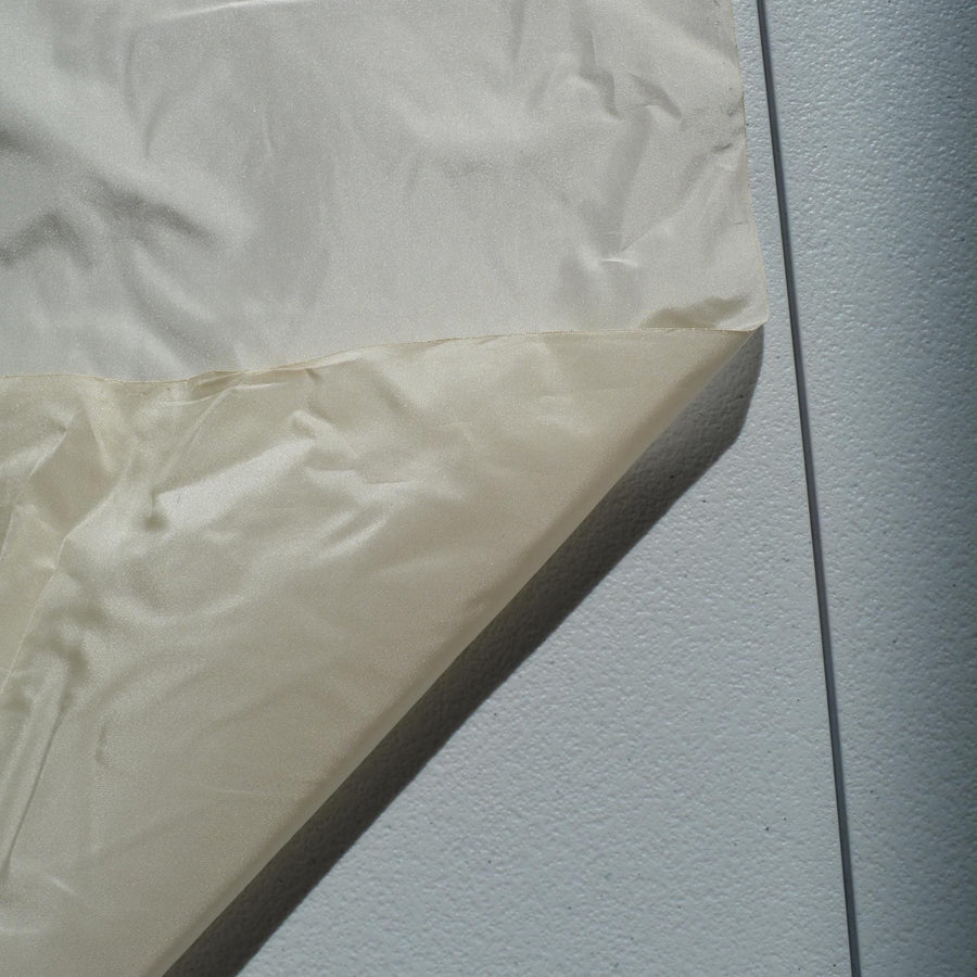 Silk Taffeta Fabric White 46" Wide Luxury Fabric | By the Yard