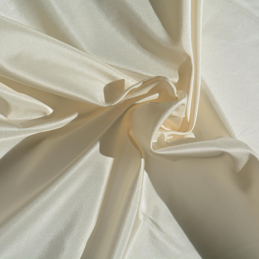 Silk Taffeta Fabric White 46" Wide Luxury Fabric | By the Yard