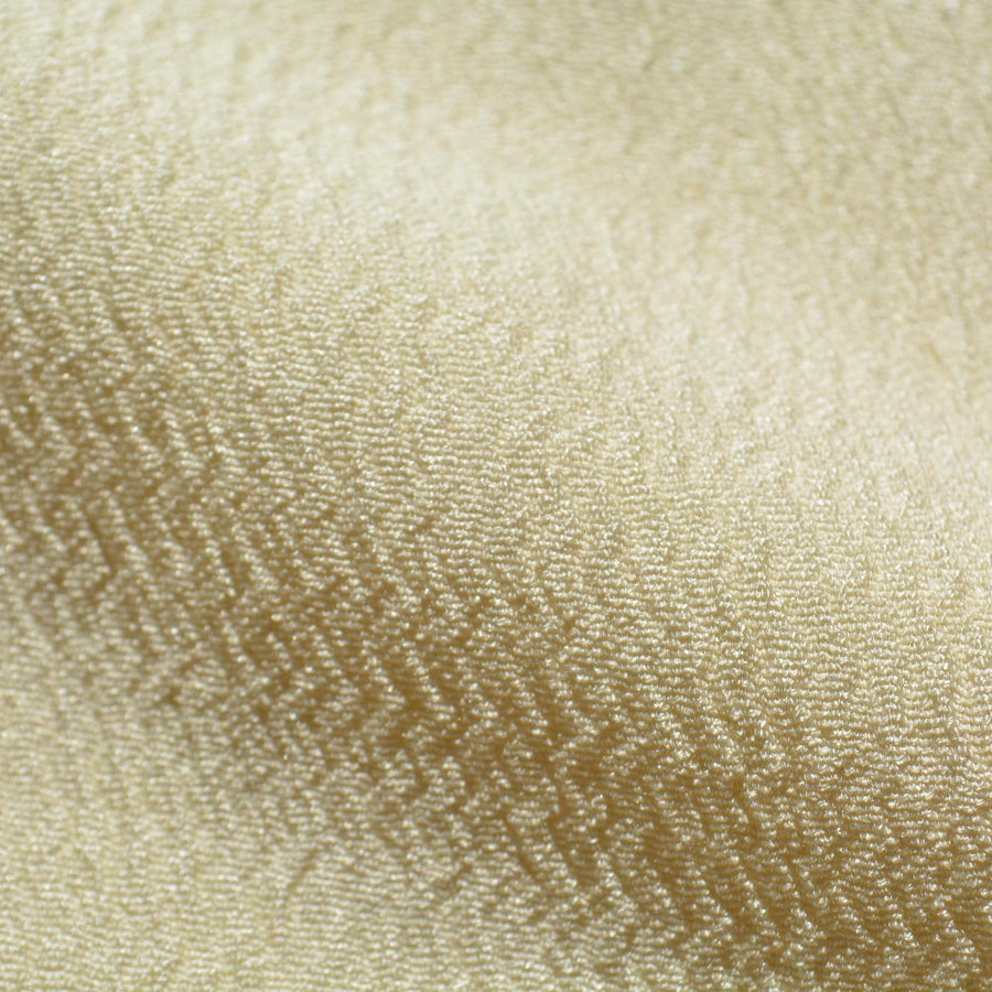 Ivory | wool polyester blend | Crinkled Crepe | Designer Deadstock | By the Yard