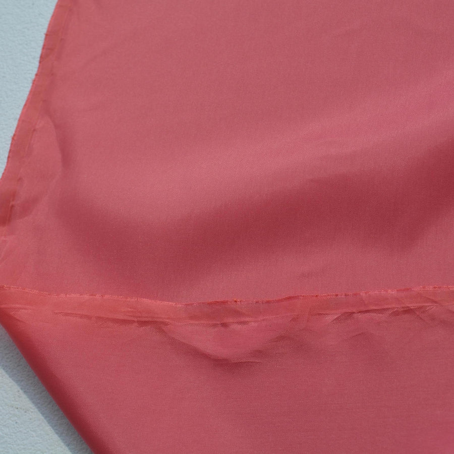 Pink Habotai Fabric | Designer Deadstock | By the Yard