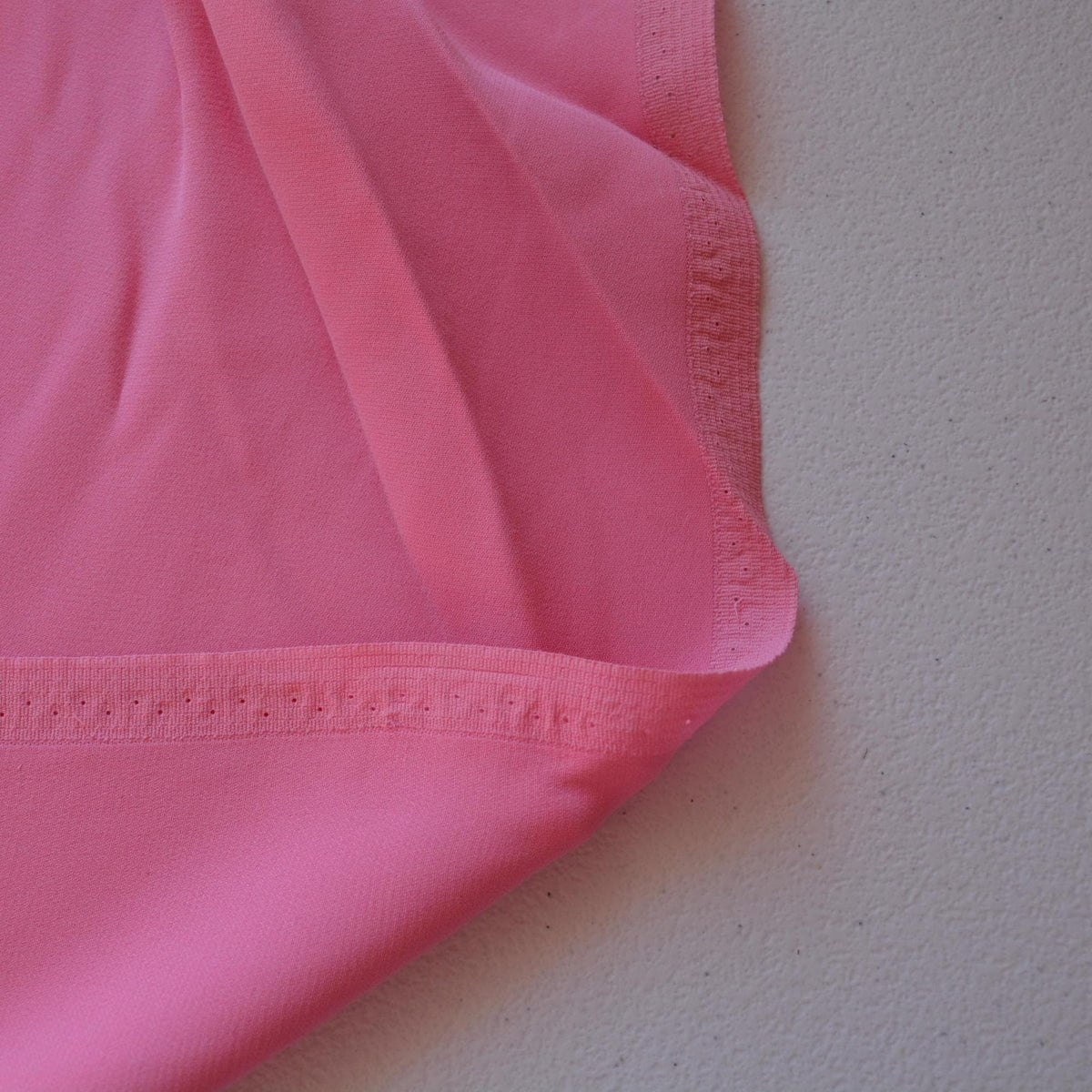 Stretch Crepe Fabric | Pink | Designer Yardage |By the Yard