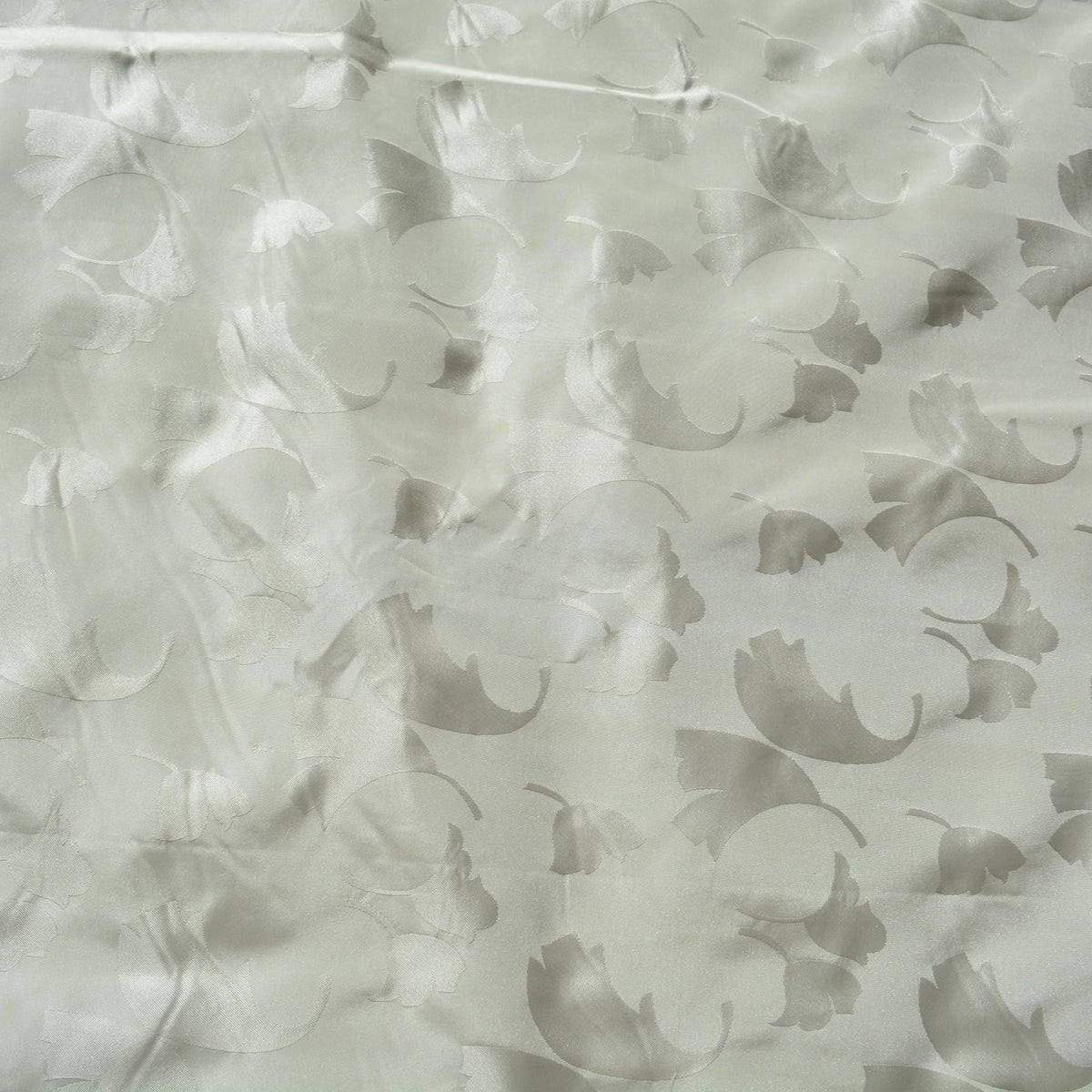 100% Silk Jacquard Fabric | Silk Floral 36" Wide Luxury Taffeta Fabric | By the Yard