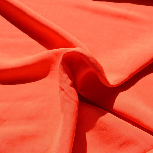 100% Linen Fabric Red Heavyweight 61" Wide Dressmaking Tailoring | By the Yard
