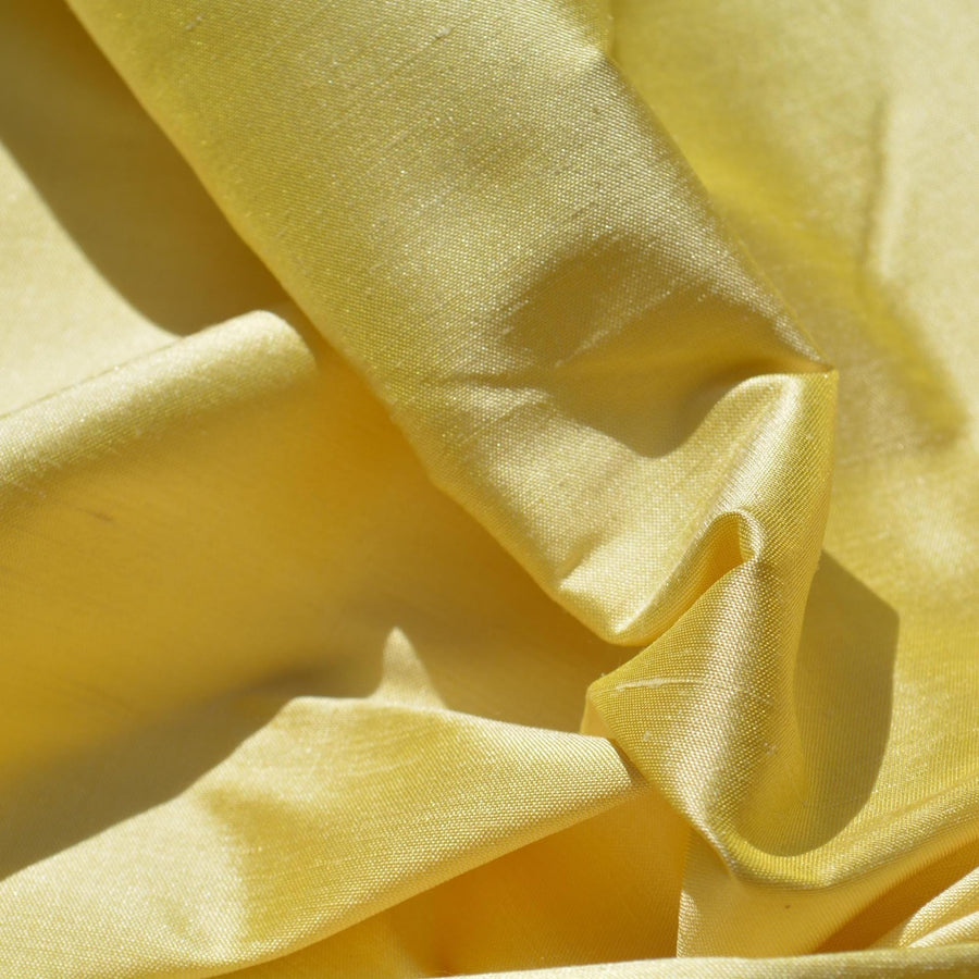 European Silk Dupioni Fabric | 100% Silk, 55" Wide | Textured Shantung Silk for Dresses, Gowns, Drapery & Sewing | By the Yard