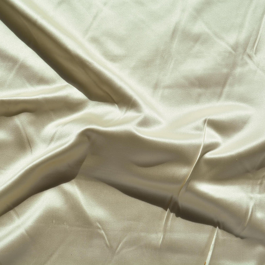 100% Silk Duchess Satin Fabric Ivory Bridal Heavyweight 55 Inch Wide | By the Yard