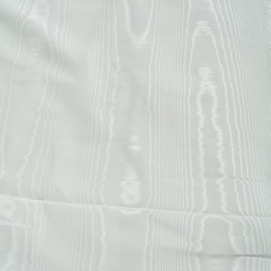 White Moiré — OEKO-TEX Recycled, 1 Yard