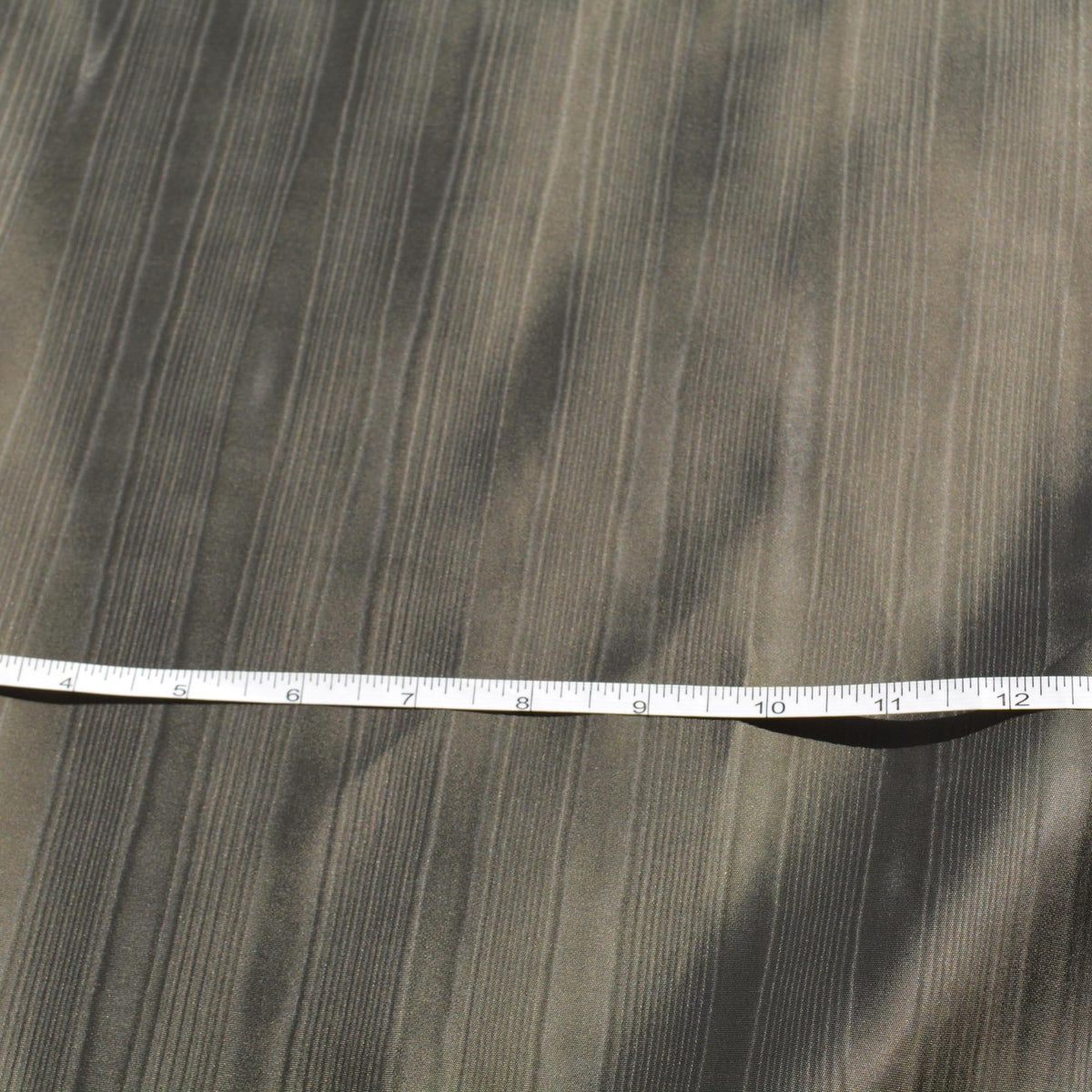 Gray Acetate Moiré | By the Yard