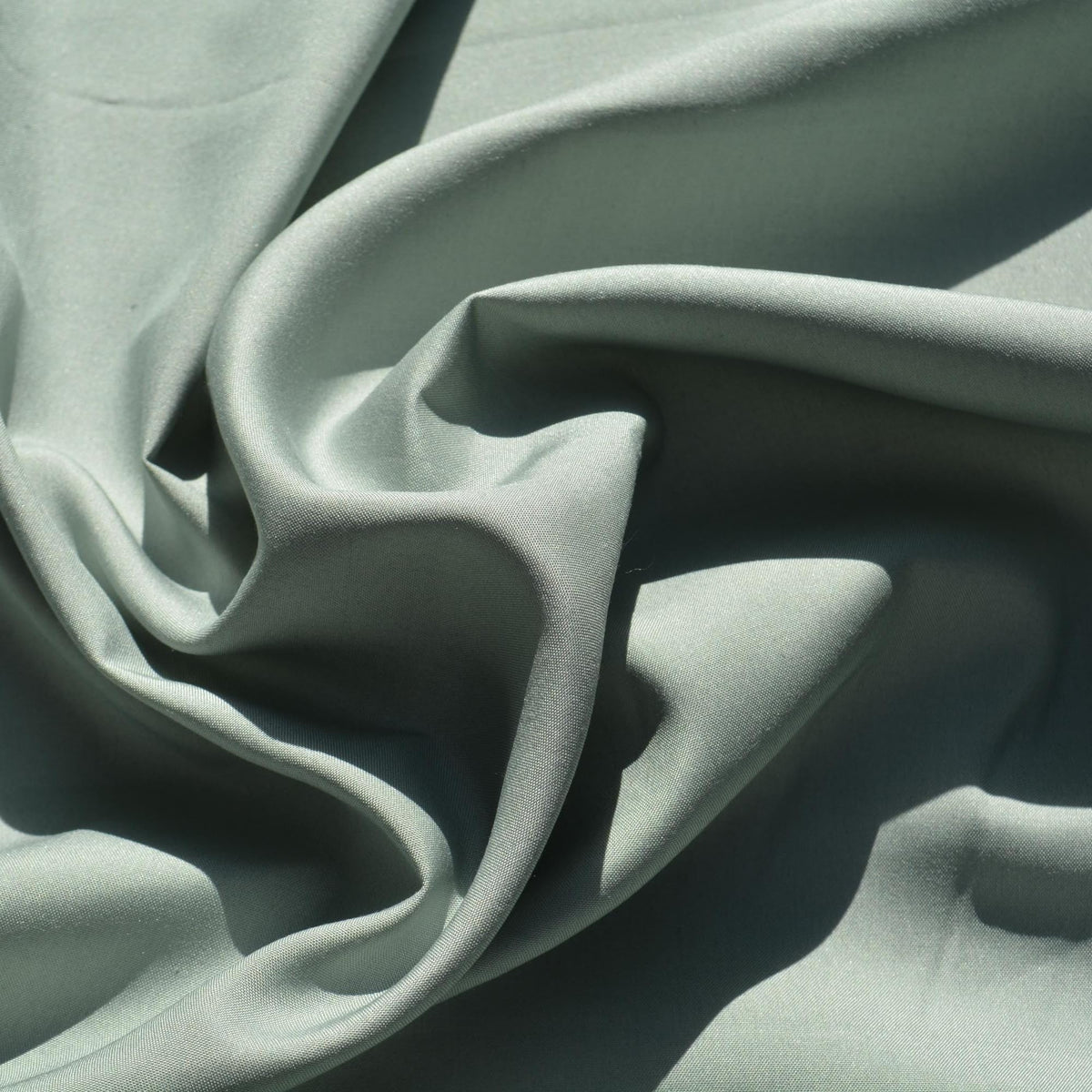 Spun Silk Broadcloth Fabric | Light turquoise 100% Silk, Lightweight 45” Width | Matte Sewing Fabric, Dressmaking & Cout