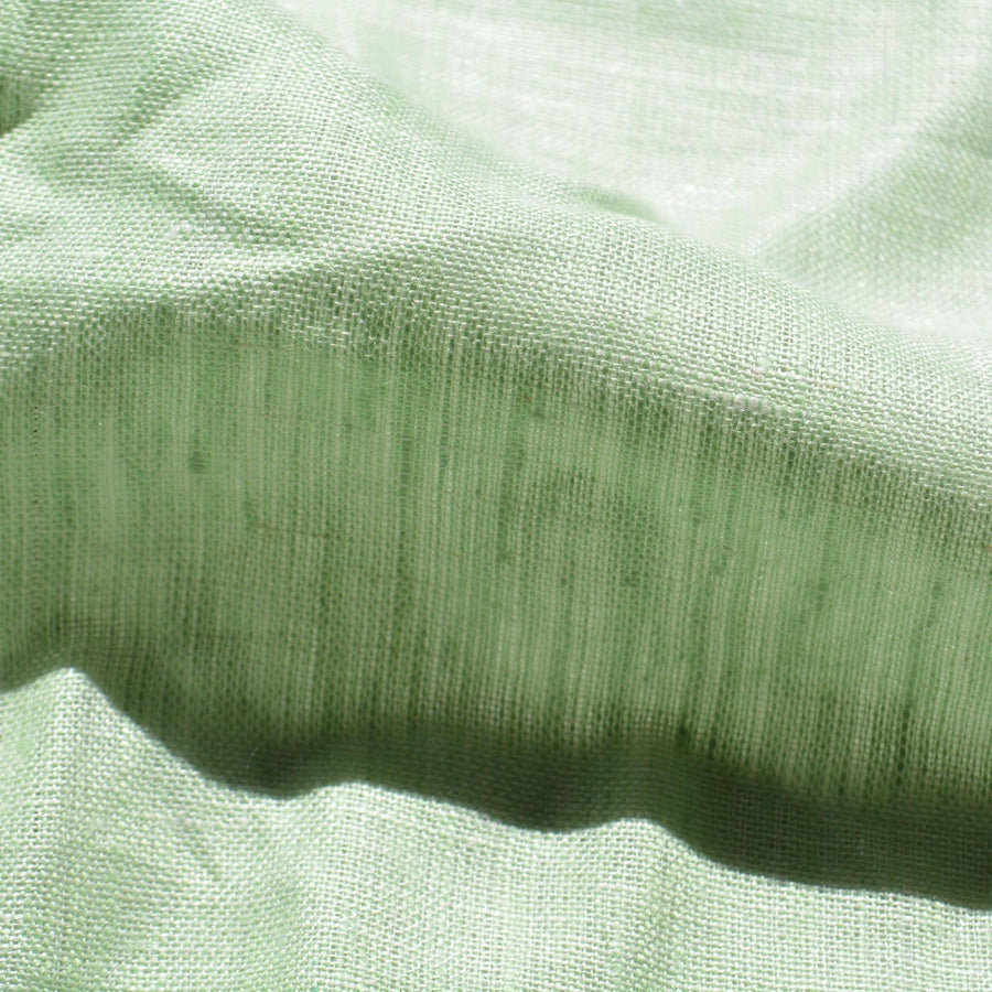 Light green | 100% linen | Linen | Designer Deadstock | By the Yard