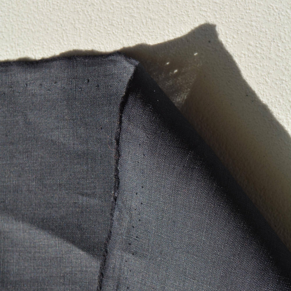 100% Linen Fabric Black 61" Wide Dressmaking Tailoring | By the Yard