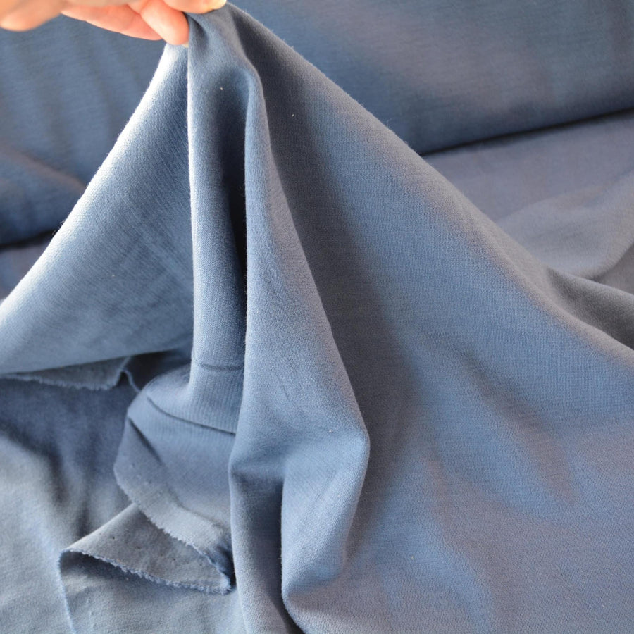 Ponte Wool Jersey Knit Fabric | Stretch Designer Apparel Material 60 Inch Wide | By the Yard