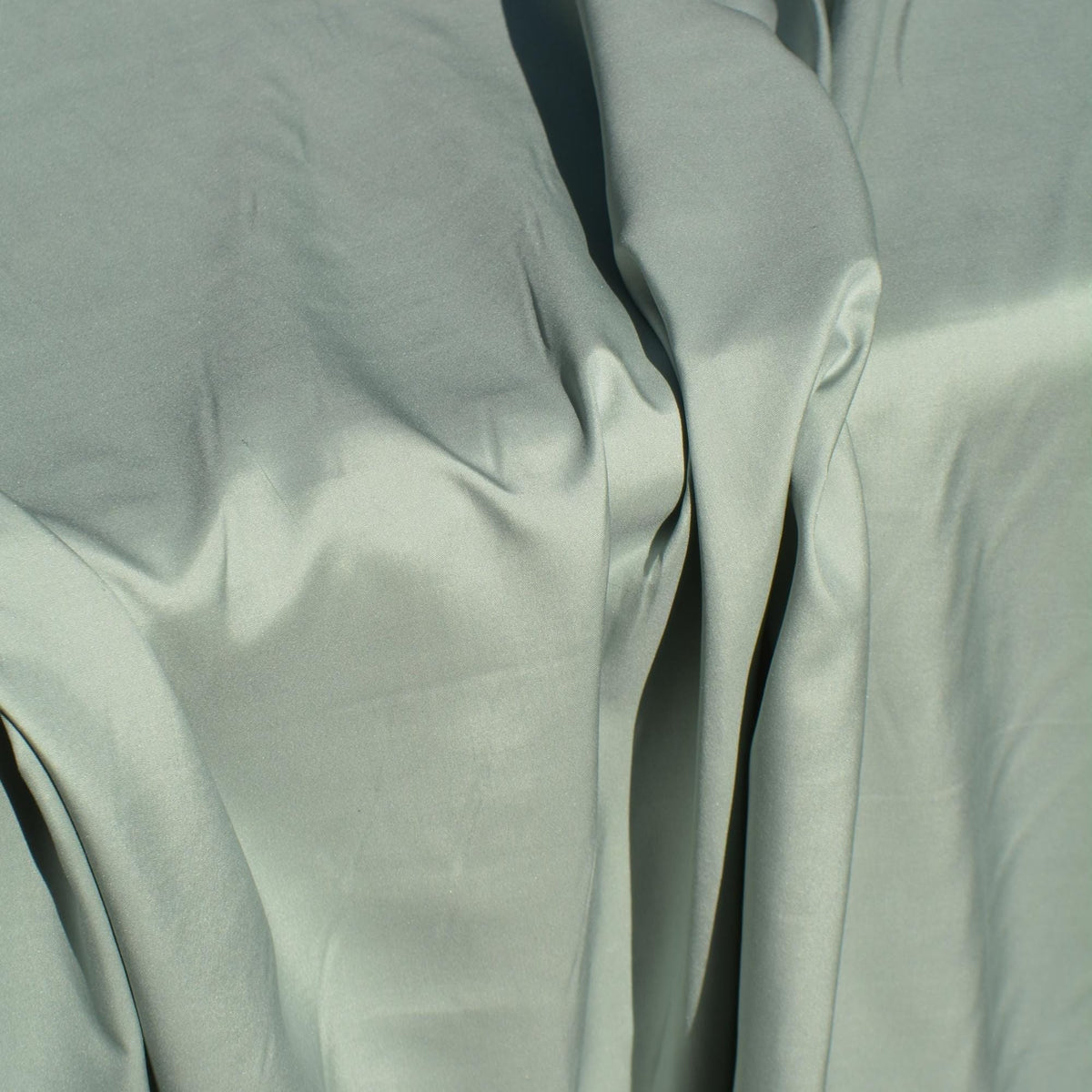 Spun Silk Broadcloth Fabric | Light turquoise 100% Silk, Lightweight 45” Width | Matte Sewing Fabric, Dressmaking & Cout