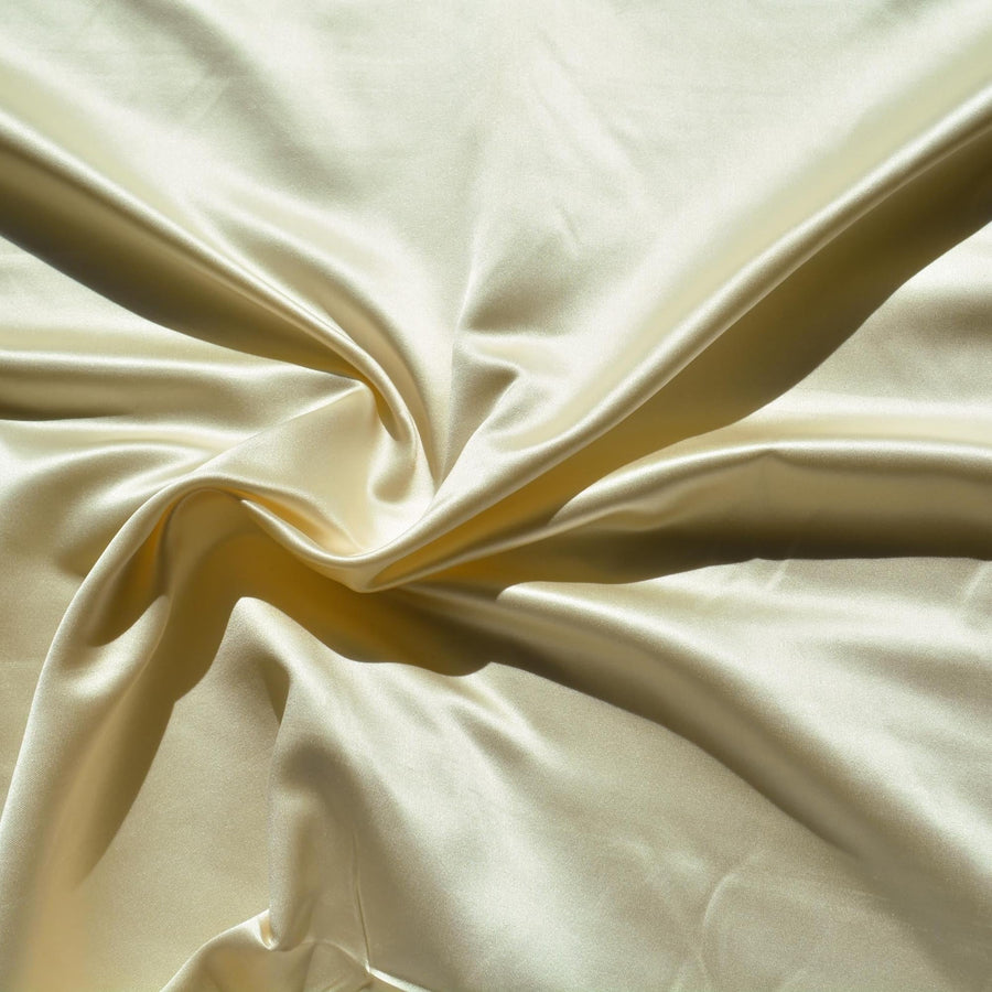 100% Silk Duchess Satin Fabric Cream Bridal Heavyweight 55 Inch Wide | By the Yard