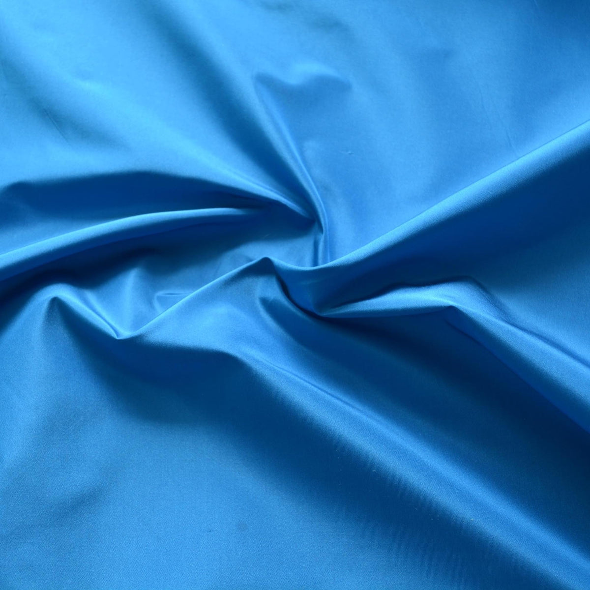Silk Taffeta Fabric Blue 36" Wide Luxury Fabric | By the Yard