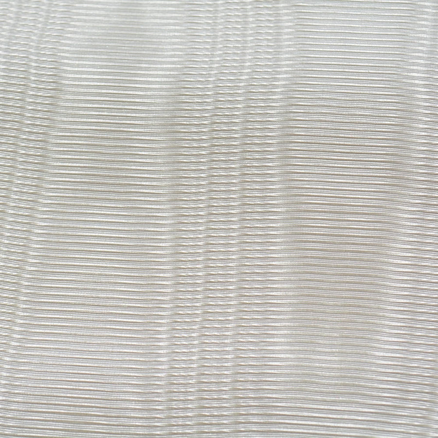 White 100% Silk Moiré | By the Yard