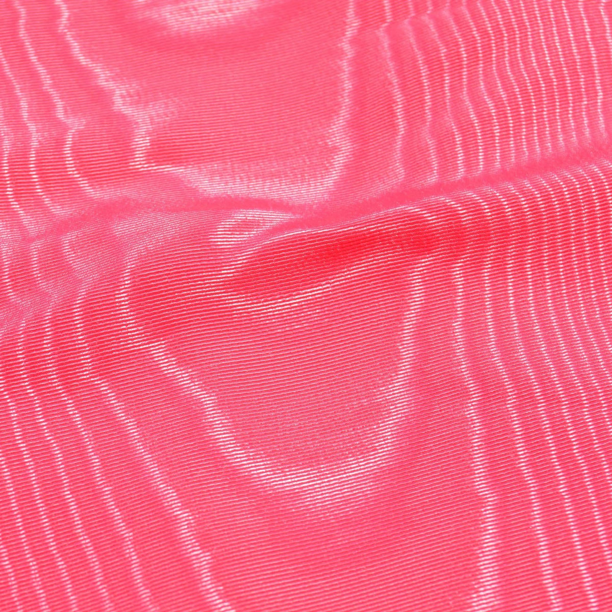 Dark Pink Moiré — OEKO-TEX Recycled, 1 Yard