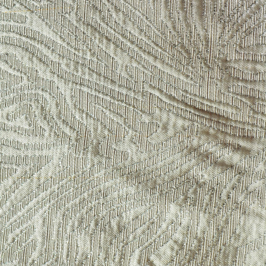 Brocade Fabric | Ivory | Upholstery Fabric & Home Decor Textile | Curtain, Drapery, Pillow | By the Yard