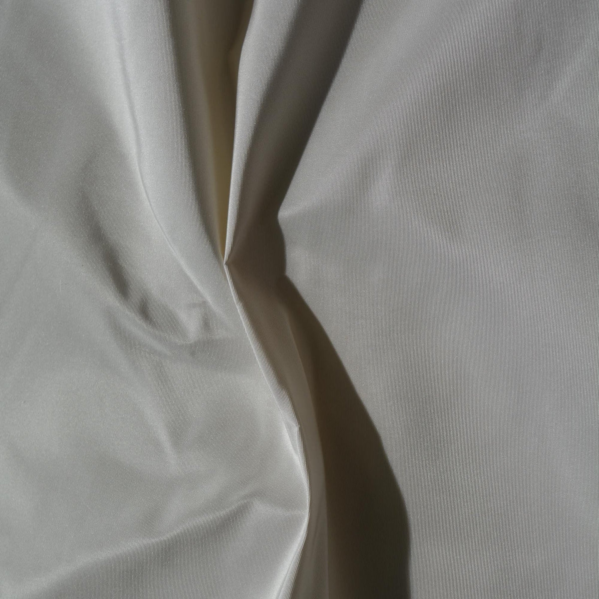 Silk Faille Fabric White 55" Wide Luxury Fabric | By the Yard