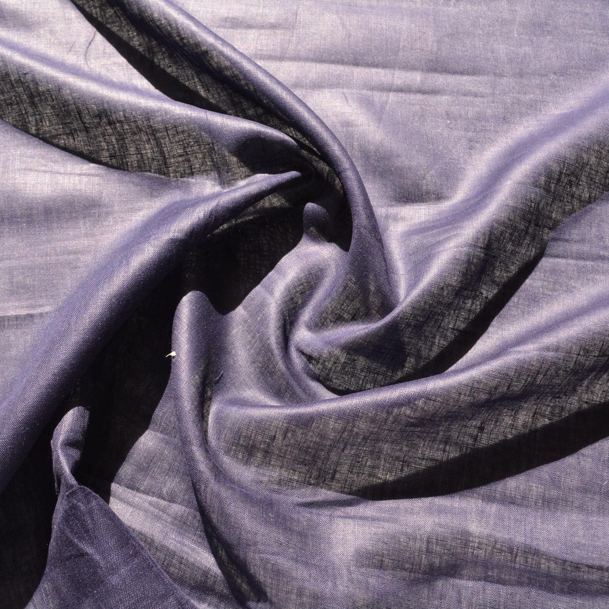 100% Linen Fabric Sheer navy 45" Wide Dressmaking Tailoring | By the Yard
