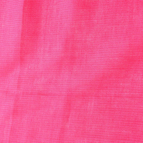 100% Linen Fabric Striped Bright pink striped 35" Wide Dressmaking Tailoring | By the Yard