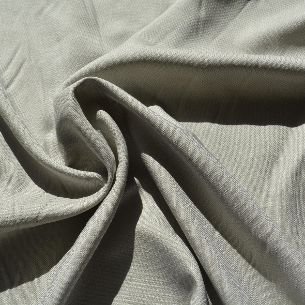 Gray 100% cotton Cotton Fabric | Vintage Deadstock | By the Yard