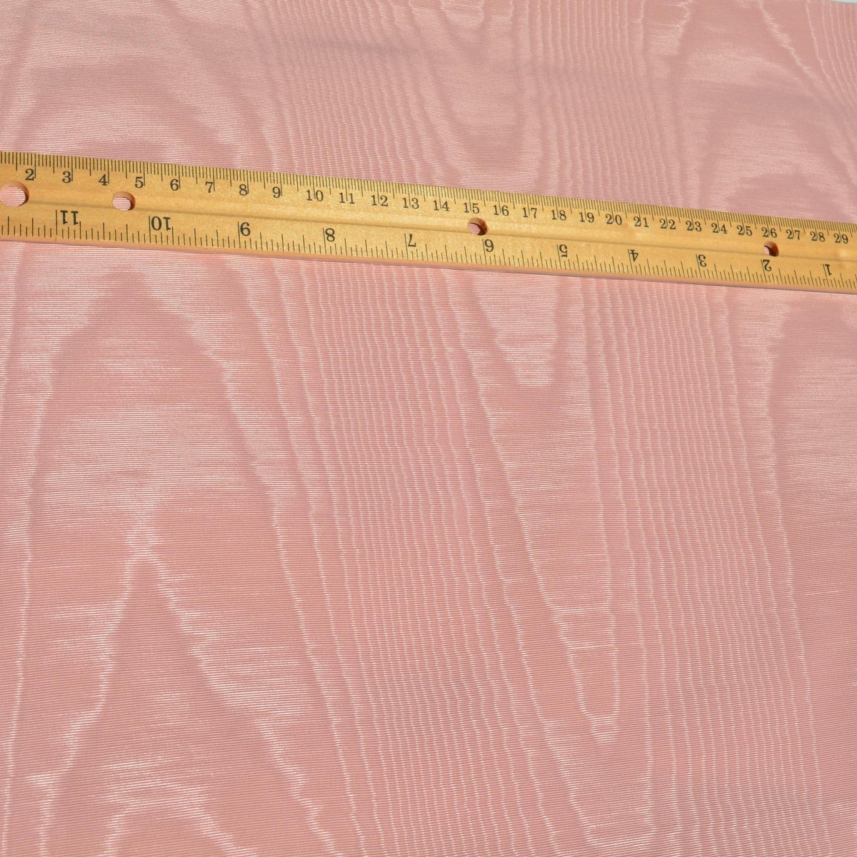 Pink Moiré — OEKO-TEX Recycled, 1 Yard