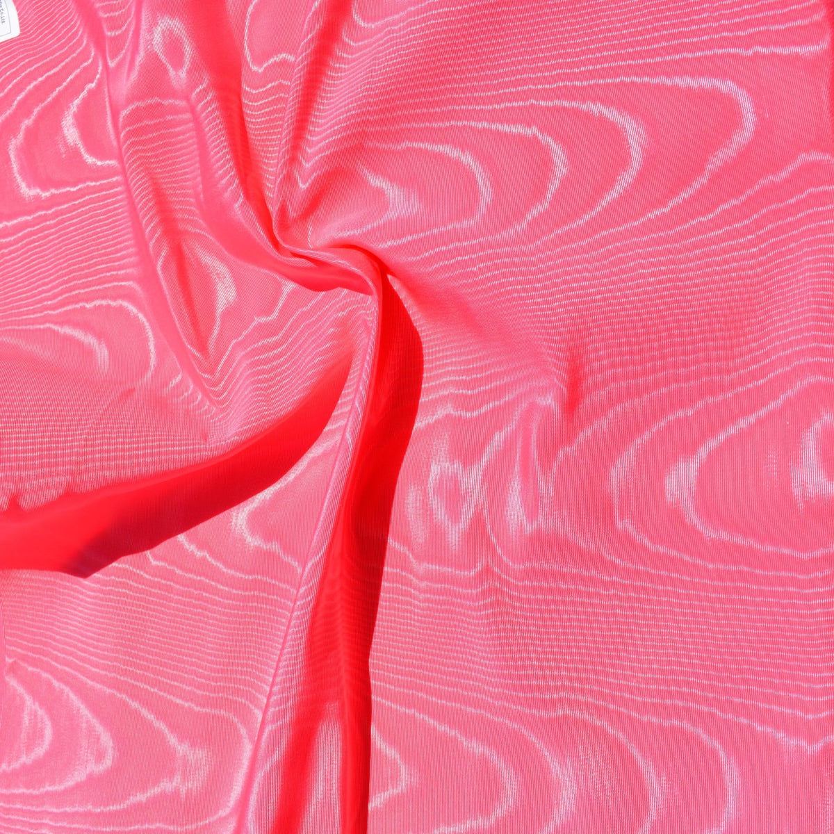 Dark Pink Moiré — OEKO-TEX Recycled, 1 Yard