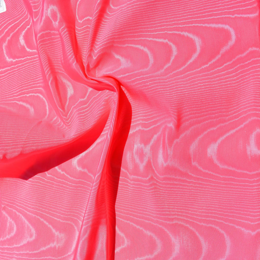 Dark Pink Moiré — OEKO-TEX Recycled, 1 Yard
