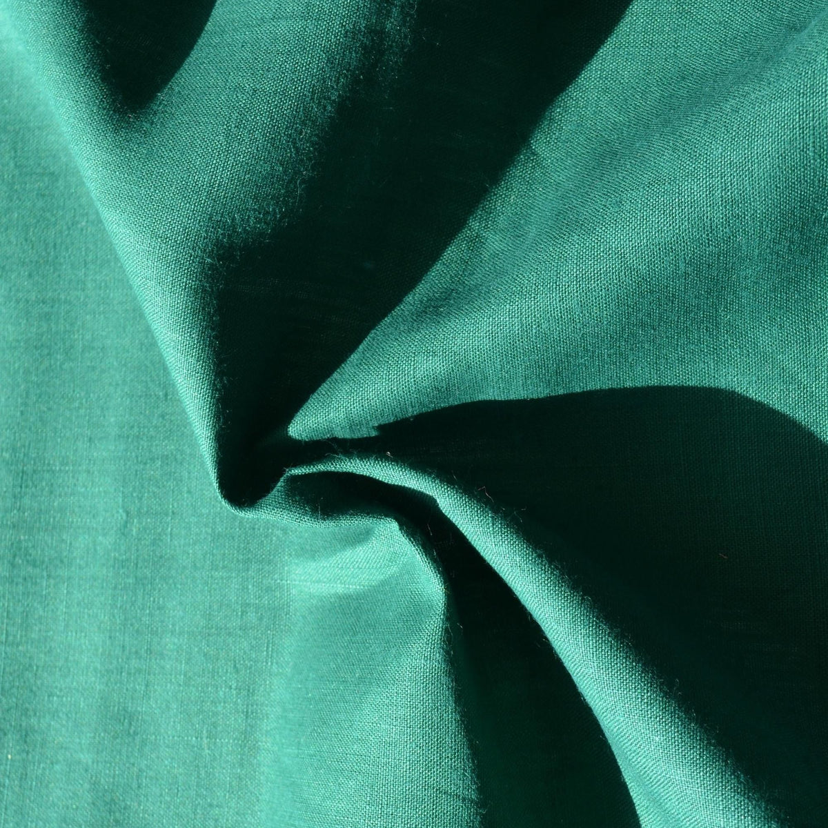 100% Linen Fabric Green 55" Wide Dressmaking Tailoring | By the Yard