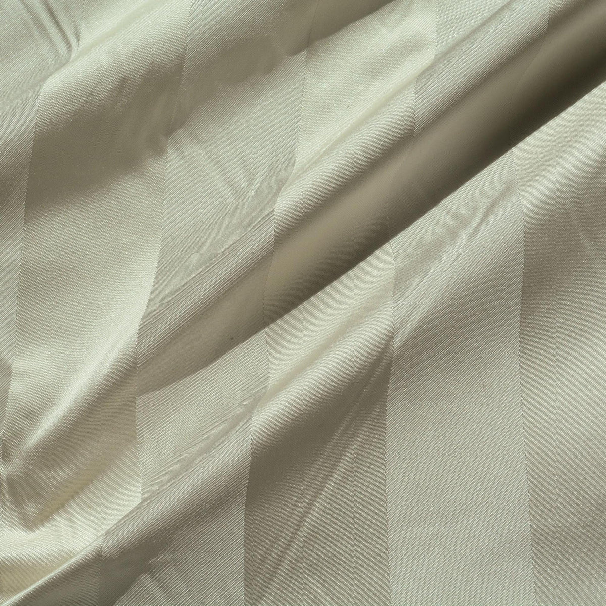 Silk Jacquard Fabric | 100% Silk Duchess Satin Tonal Striped Upholstery & Dressmaking Fabric | By the Yard