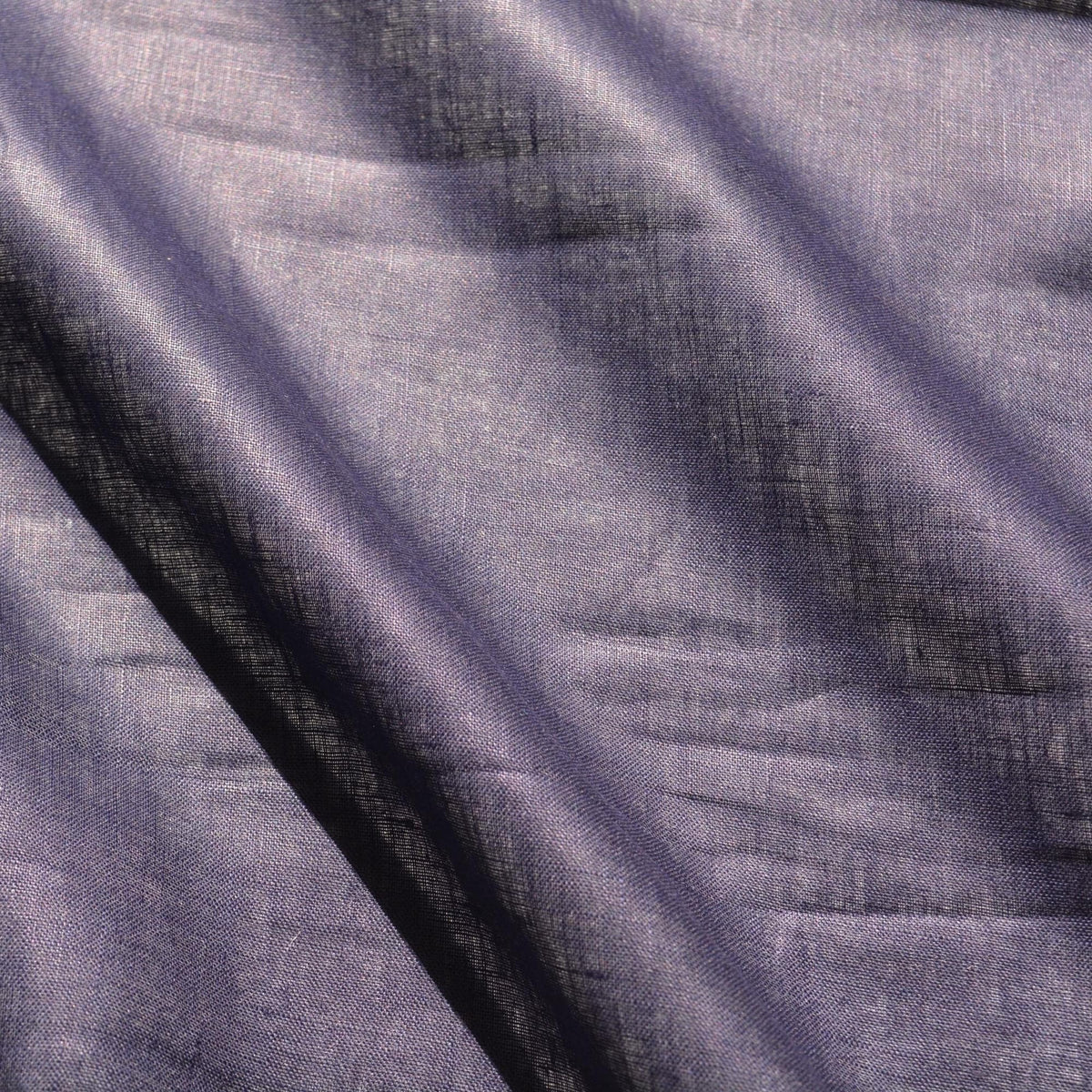 100% Linen Fabric Sheer navy 45" Wide Dressmaking Tailoring | By the Yard