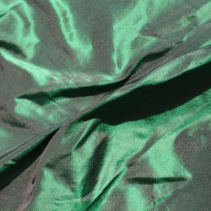 Two-Tone 100% Silk Taffeta Fabric | Designer Deadstock | By the Yard