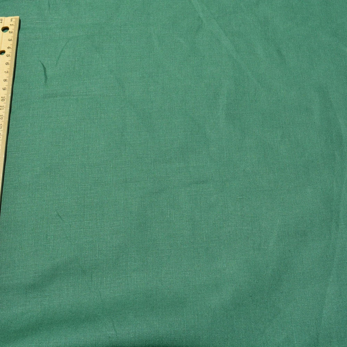 Forest Green Linen Fabric | 100% Midweight Linen Solid Weave 59" Wide | Linen Yardage for Clothing, Summer Dresses, Home