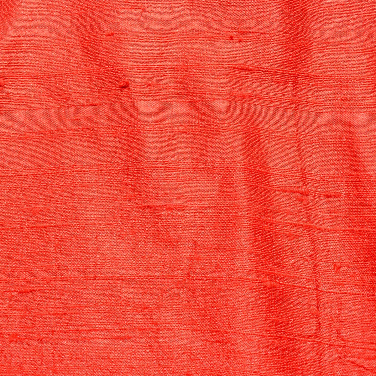 Silk Dupioni Fabric Red 43" Wide Luxury Fabric | By the Yard