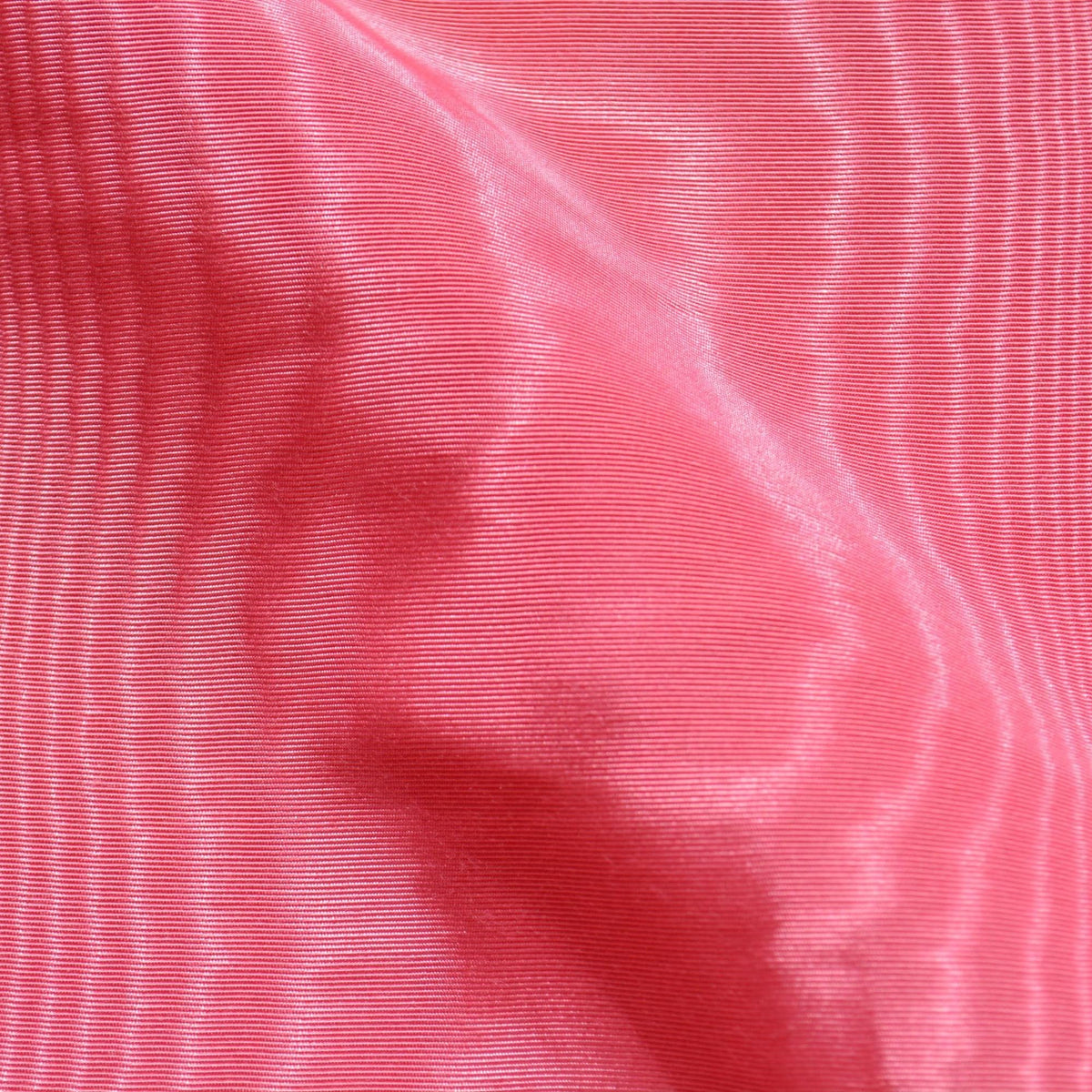 Heavyweight Silk Moiré Taffeta Fabric | Pink Silk Watered Taffeta | By the Yard