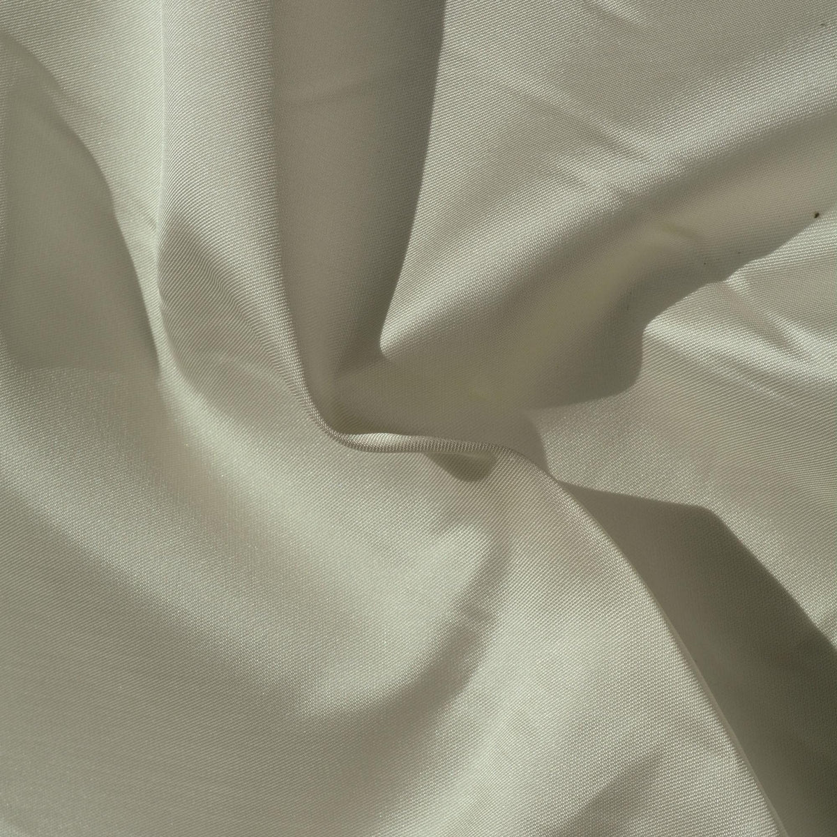 Heavyweight Faille Fabric White Poly Blend Structured 55.5 Inch Usable | By the Yard