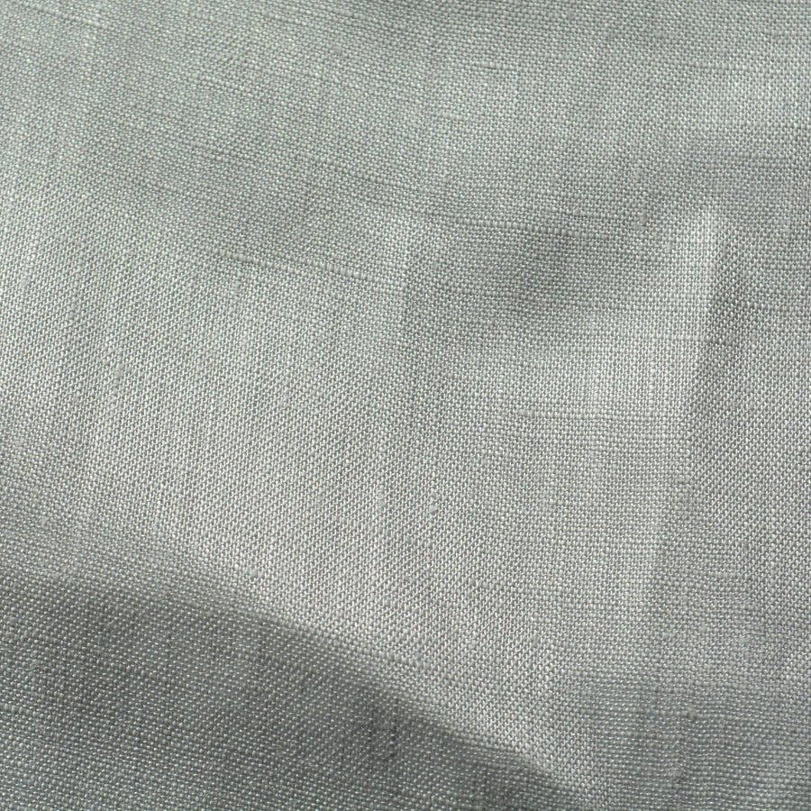 100% Linen Fabric Light gray 53" Wide Dressmaking Tailoring | By the Yard
