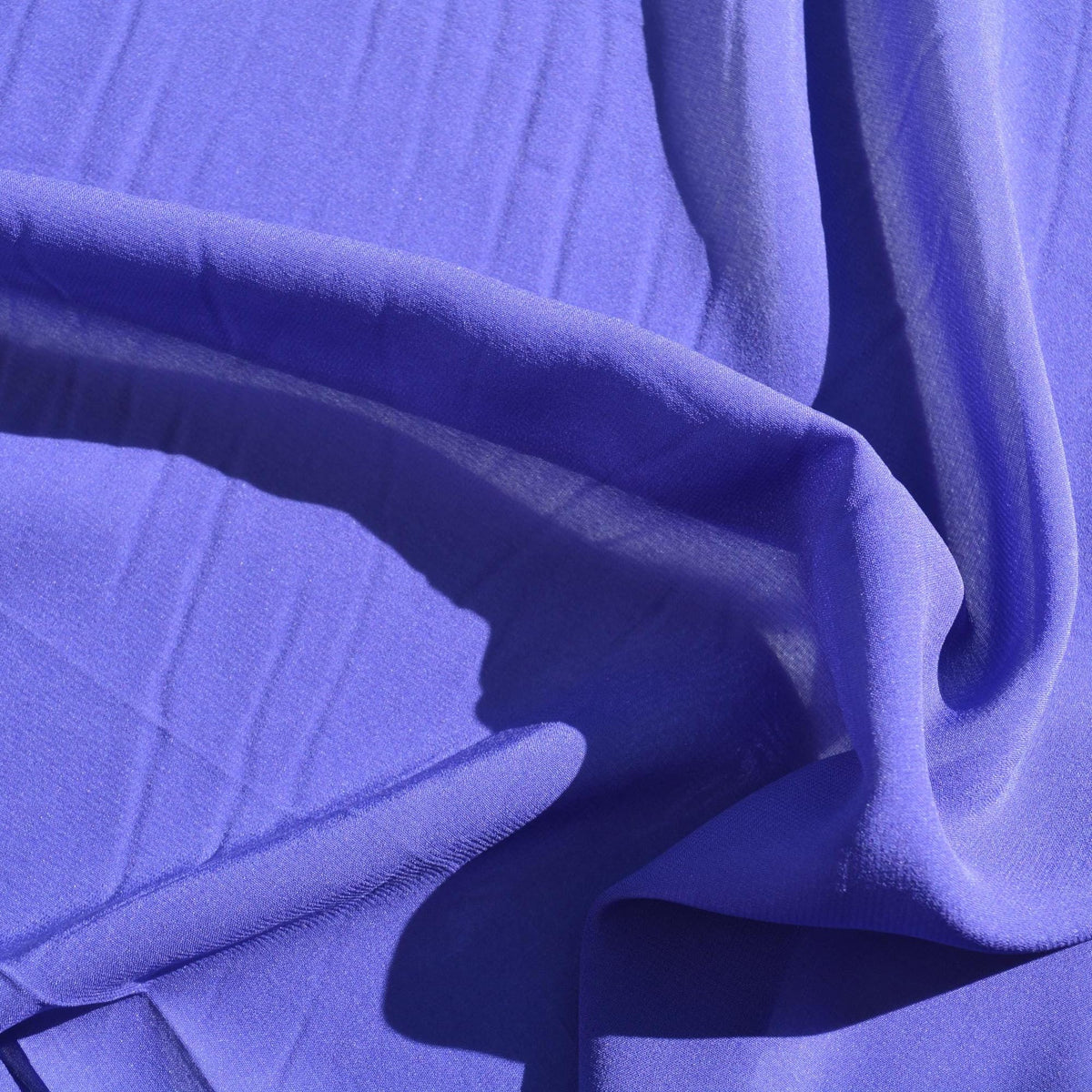Silk Georgette Fabric | Purple | Luxury Designer Textile |By the Yard